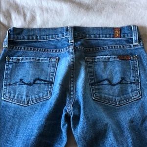 Light blue jeans bootcut